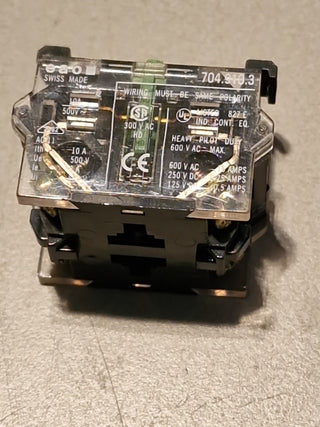 EAO Modularschalter-Kontaktblock 2 Schließer 500V ac für Schalter, Serie 04 Schr0