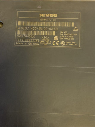 Siemens 6ES7422-1BL00-0AA0 Simatic S7-400 SM 422 Digitalausgabe 32 DO E-Stand:42