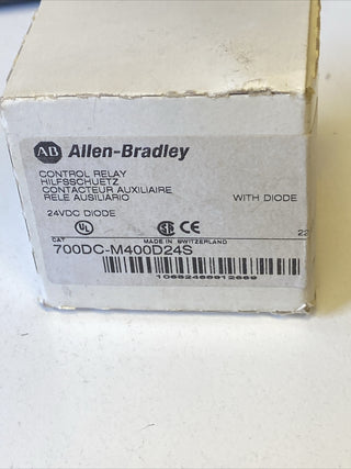 AB 700DC-M400D24S Control relay Ser.A 24V DC diode1