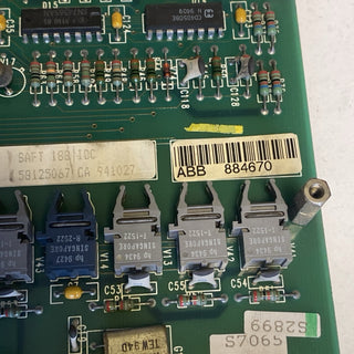 ABB SAFT 188 IOC Control Board 58125067 CA941027 Strömberg Platine – Gebraucht
