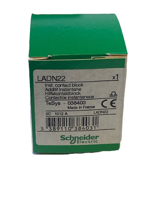 Schneider Electric LADN22 Hilfskontaktblock 2NO+2NC TeSys D neu0