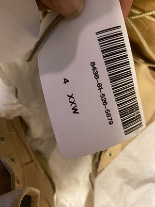 Bates 03-D-0321 US Army Desert Tan Wildleder Segeltuch Schnürung Kampfstiefel 415