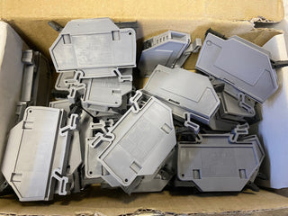 25X MORSETTITALIA Klemmensicherungsblock 43445-H, 0,394 Zoll, 24-10 AWG, 6,30