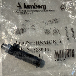 3X LUMBERG RKMCK 3 Steckverbinder 28046 RKMCK3 -versiegelt-2