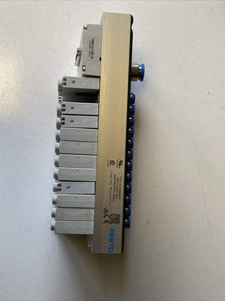 Festo VTUG-10 Ventilinsel VUVG Pneumatik Magnetventil SPS PLC Schaltschrank9