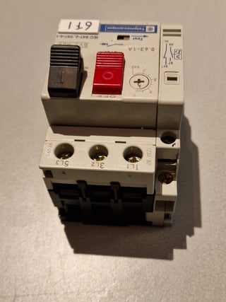 TELEMECANIQUE GV2-M05 GV2M05 0.63-1A IEC 947-2, 947-4-12