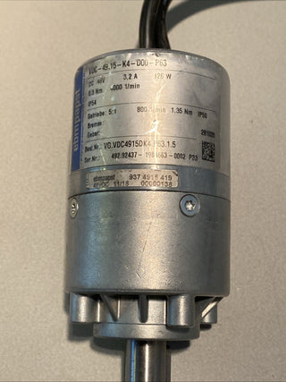 Ebm-Papst VDC-49.15-K4-D00-P63 | BLDC-Getriebemotor 48V | Gebraucht1