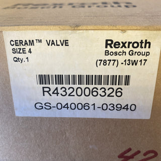 Rexroth R432006326 Pneumatik Wegeventil GS-040061-03940 SPS PLC Neu ohne OVP0