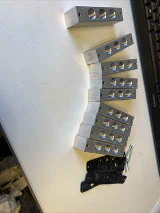 9X festo Mehrfachverteiler  MONTAGELEISTE 5/1/32