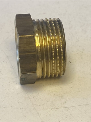 8x Reduzierstück Reduktion Gewindefitting 3/4" AG x 1/2" IG Messing kurz NEU7