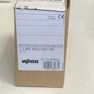 WAGO Kabelumbau-Stromwandler 855-5001/1000-000 | 1000A/1A | Kl. 0,5 | NEU1