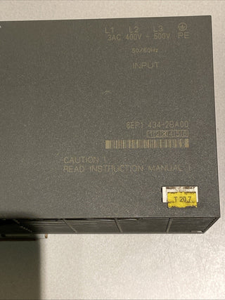 Siemens 6EP1434-2BA00 Sitop Power 10 Netzteil 24V DC 10A GETESTET TOP2