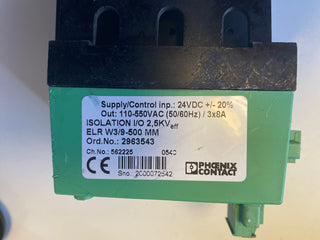 Phoenix Contact ELR W3/ 9-500 MM (2963543) – Elektronisches Wendelastrelais & Mo3