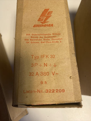 3 X Grimma Ifk 32 Stark Strom Stecker 80er Jahre 3