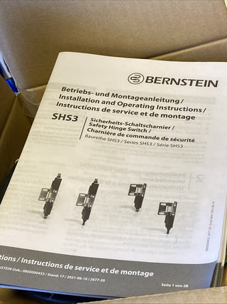 Bernstein SHS Sicherheitspositionsschalter Scharnierschalter 1S/2Ö SPS PLC5