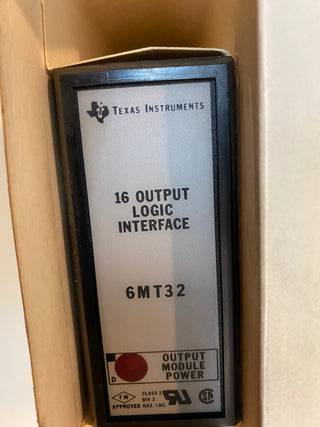 TEXAS INSTRUMENTS 6MT32 16-Punkt Logik-Ausgangsmodul SPS Steuerung1