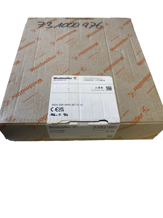 50x Weidmüller ZT 2.5/4AN/2 Reihenklemme steckbar 1815110000 OVP/Neu