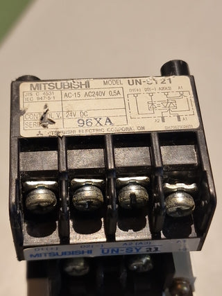 MITSUBISHI ANLASSER S-N10 20A AMP 200-220V SPULE SN10 mit TH-N12 +un-sy21#28