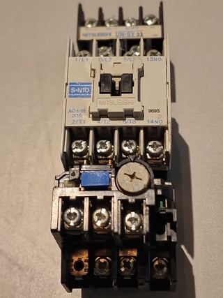 MITSUBISHI ANLASSER S-N10 20A AMP 200-220V SPULE SN10 mit TH-N12 +un-sy21#20