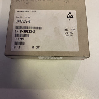 6KA9933-2 SIEMENS Neu Lager Ware0