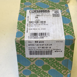 50x Phoenix Contact 1790519 DFMC 1,5/ 5-ST-3,5-LR Leiterplattenstecker – NEU0