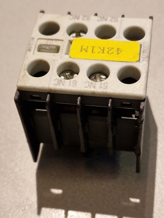 Siemens 3RH1911-1FA02 Hilfsschalterblock Hilfsschütz 2NC 2-polig S00 Gebraucht3