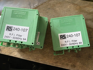 RFI Filter RS 240-107 (Roxburgh DRF06) | Entstörfilter 240V 6A | DIN-Hutschiene2