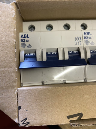 ABL B2T3 Leitungsschutzschalter B2 2A 3-polig 10kA 230/400V – neu1