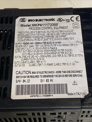 ERO Electronic MKP6111772300 Prozessregler / Rampen-Programmierer – Profi-Qualit3