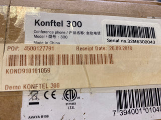 Konftel 300 Konferenztelefon VoIP Schwarz, Silber1
