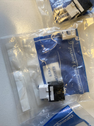 7x Rohs Cat 6 Keystone Jack RJ455