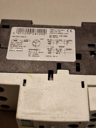 Siemens Leistungsschalter (3RV1021-4AA106