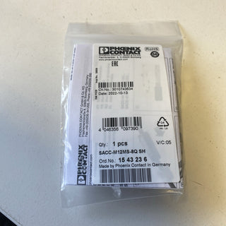 Phoenix Contact M12-Stecker 8-polig | SACC-M12MS-8Q SH (1543236) | NEU & OVP
