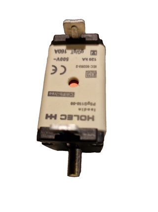 Holec HH P5gG160-00 Fuse Link 160A 500Vac Size 002