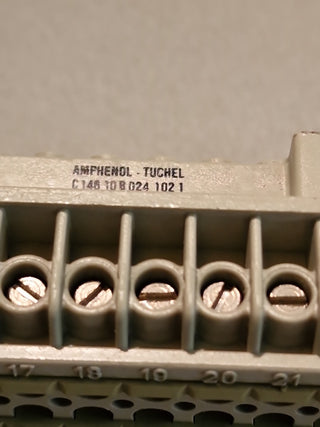 Amphenol C146 24Pin Buchseneinsatz C14610B0241021 geb0