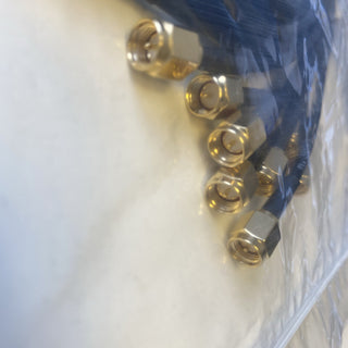10X RS PRO RG174/U Koaxialkabel konfektioniert, 50 Ω, 520mm, SMA / SMA, Schwarz3