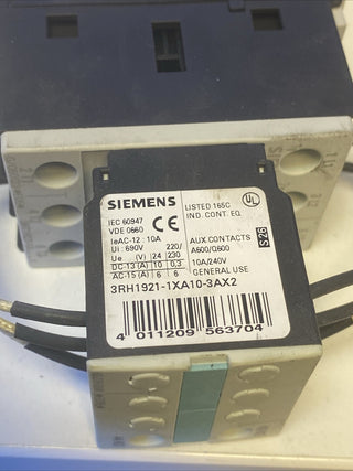 Siemens SIRIUS Kondensatorschütz 3RT1627-1AP01 | 25kVAr | S0 | 230V AC – NEU5