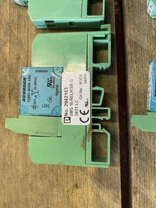 9x PHOENIX CONTACT Relaismodul EMG 10-REL/KSR-G 24/21-LC - 2942153 24VDC6