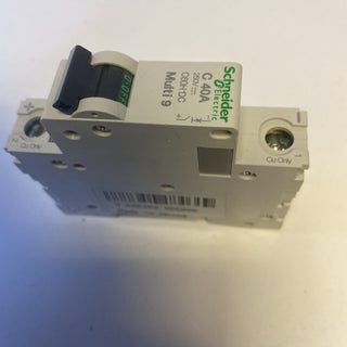 Multi 9 OEM LS-Schalter C60H-DC 1-polig 40A C-Char. 250V-DC UL10775