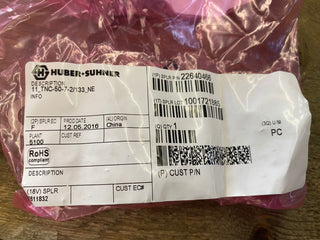 Huber+Suhner 11_TNC-50-7-2/133_NE Steckverbinder | TNC Stecker 50 Ohm | NEU1