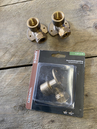 3X Bonfix Wandplatte, 1/2 x 15 mm (302050) – Neuware0