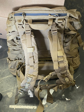 Original USGI USMC FILBE Pack System Rucksack Komplett Coyote Brown Marine Corps