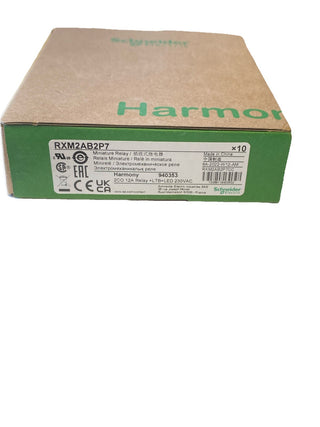 10x Schneider Electric RXM2AB2P7 Miniatur-Relais 230V AC 12A Harmony NEU & OVP1