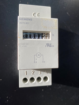 7KT5801 SIEMENS - Zeitzähler mechanisch DC 10-27V0