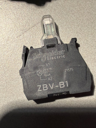 Schneider Electric Harmony XB4 / XB5 LED-Leuchtbaustein Weiß 24V AC/DC (4 Stück)2