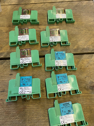 9x PHOENIX CONTACT Relaismodul EMG 10-REL/KSR-G 24/21-LC - 2942153 24VDC4