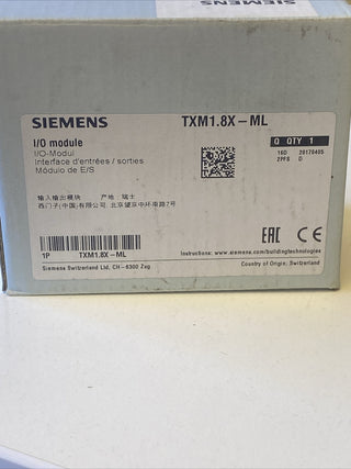 Siemens Desigo TXM1.8X-ML – Super-Universalmodul (8 I/O)6