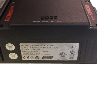 Euchner MGB-L1B-PNC-L-115138 Safety Switch Multicode 115138 | MGBL1BPNCL1151382