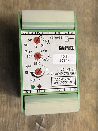 PHOENIX CONTACT Elektronik-Überwachungsrelais EMR-UAC/3N/UV-230V - 27645772
