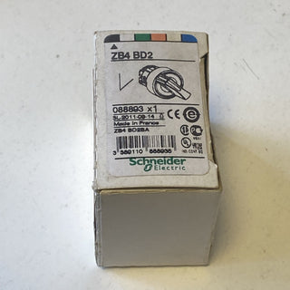 Schneider Electric Harmony XB4 Wahlschalter-Frontelement Schwarz (ZB4BD2) Neu0